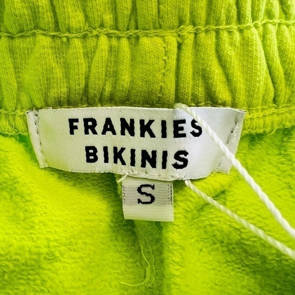 Frankies Bikinis Aiden Sweatpant Grass Size S NWT - Picture 13 of 14